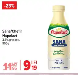 Carrefour Market Sana/Chefir Napolact Ofertă