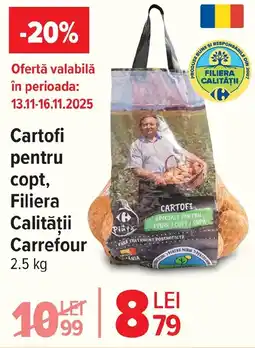 Carrefour Market Cartofi pentru copt, Filiera Calităţii Carrefour Ofertă