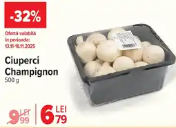 Carrefour Market Ciuperci Champignon Ofertă