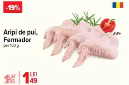 Carrefour Market Aripi de pui, Fermador Ofertă