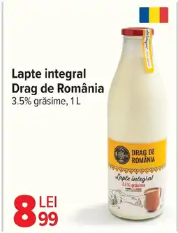 Carrefour Market Lapte integral Drag de România Ofertă