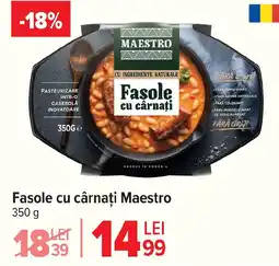 Carrefour Market Fasole cu cârnaţi Maestro Ofertă