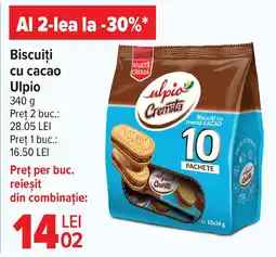 Carrefour Market Biscuiți cu cacao Ulpio Ofertă