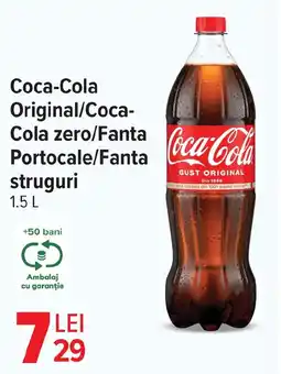 Carrefour Market Coca-Cola Original/Coca- Cola zero/Fanta struguri Ofertă