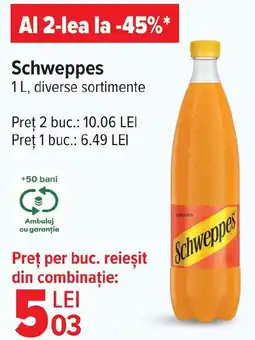 Carrefour Market Schweppes Ofertă