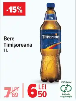 Carrefour Market Bere Timişoreana Ofertă