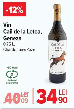 Carrefour Market Vin Caii de la Letea, Geneza Ofertă