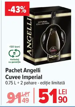 Carrefour Market Pachet Angelli Cuvee Imperial Ofertă