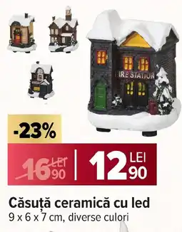 Carrefour Market Căsuță ceramică cu led Ofertă