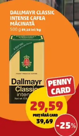 Penny Dallmayr classic intense cafea măcinată Ofertă
