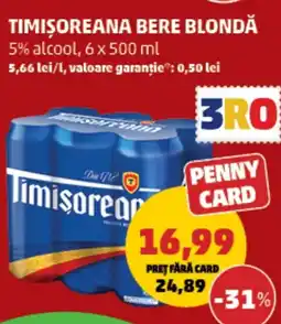 Penny Timişoreana bere blondă Ofertă