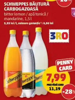 Penny Schweppes băutură carbogazoasă Ofertă