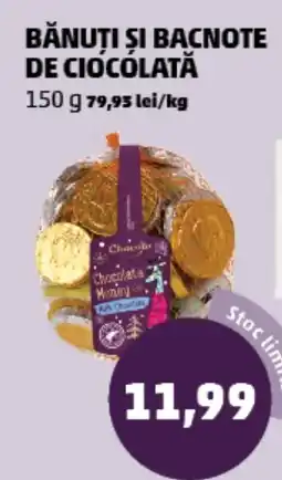 Penny Chocola Bănuți și bacnote de ciocolată Ofertă