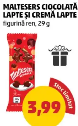 Penny Maltesers ciocolată lapte şi cremă lapte figurinǎ ren Ofertă