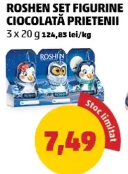 Penny Roshen set figurine ciocolată prietenii Ofertă