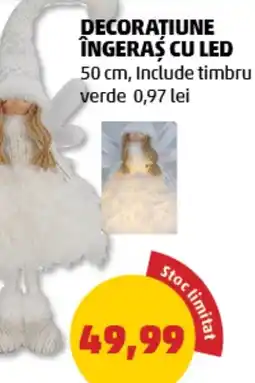 Penny Decoratiune ingeras cu led Ofertă