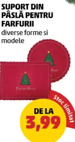 Penny Suport din pâslă pentru farfurii Ofertă