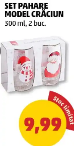 Penny Set pahare model crăciun Ofertă