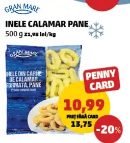 Penny GRAN MARE Inele calamar pane Ofertă
