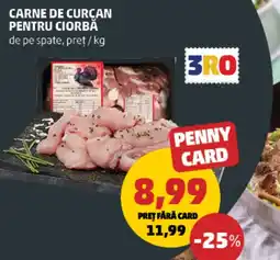 Penny Carne de curçan pentru ciorbă Ofertă