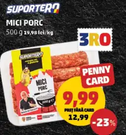 Penny Mici porc Ofertă