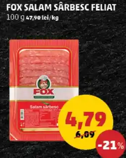 Penny Fox salam sârbesc feliat Ofertă