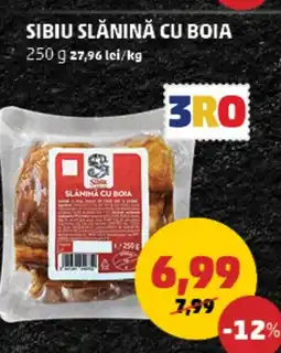 Penny Sibiu slănină cu boia Ofertă