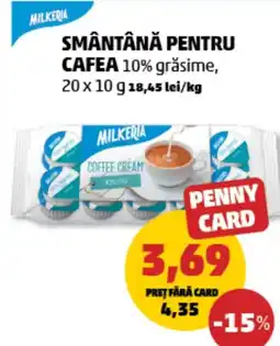 Penny Smântână pentru cafea Ofertă