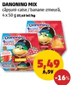 Penny Danonino mix căpşuni-caise / banane-zmeură Ofertă