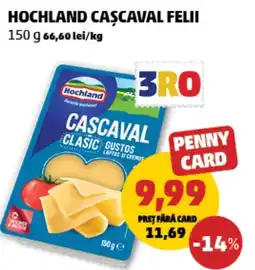 Penny Hochland cascaval felii Ofertă