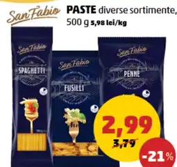 Penny San Fabio Paste Ofertă