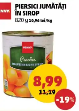 Penny Piersici jumătăți in sirop Ofertă