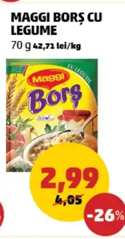 Penny Maggi bors cu legume Ofertă