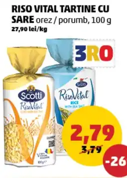 Penny Riso vital tartine cu sare orez/porumb Ofertă