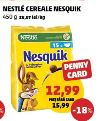 Penny Nestlé cereale nesquik Ofertă