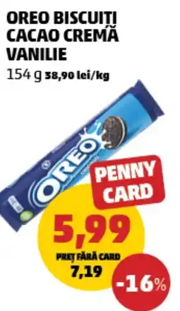 Penny Oreo biscuiti cacao cremă vanilie Ofertă
