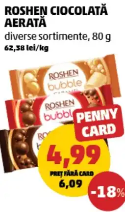 Penny Roshen ciocolată aerată Ofertă