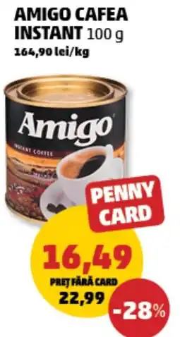 Penny Amigo cafea instant Ofertă