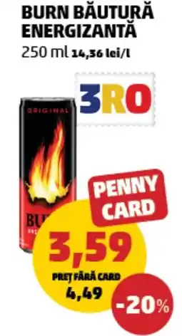 Penny Burn băutură energizantă Ofertă