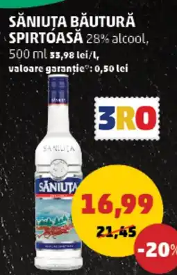 Penny Săniuța băutură spirtoasă Ofertă