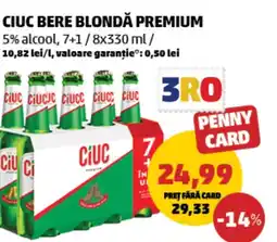 Penny Ciuc bere blondă premium Ofertă