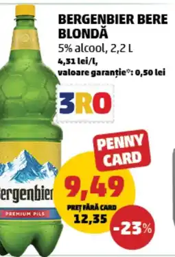 Penny Bergenbier bere blondă Ofertă