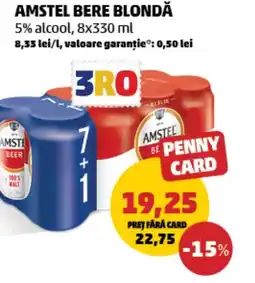 Penny Amstel bere blondă Ofertă