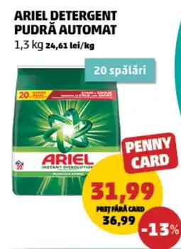 Penny Ariel detergent pudră automat Ofertă