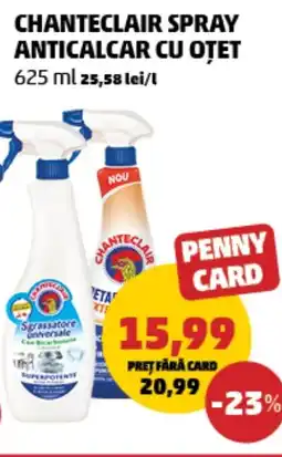 Penny Chanteclair spray anticalcar cu otet Ofertă