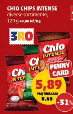 Penny Chio chips intense Ofertă