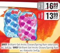 CBA BREF Brilliant Gel Arctic Ocean/Spring Rain odorizant wc Ofertă