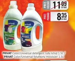 CBA PRIVAT Color/Universal detergent rufe lichid Ofertă