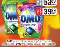 CBA OMO detergent rufe capsule Ofertă