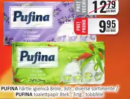 CBA PUFINA hârtie igienică Ofertă